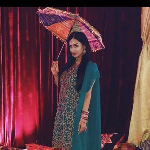 3 piece suit saree